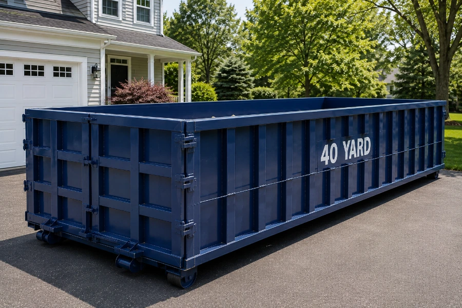 40 yard roll off dumpster