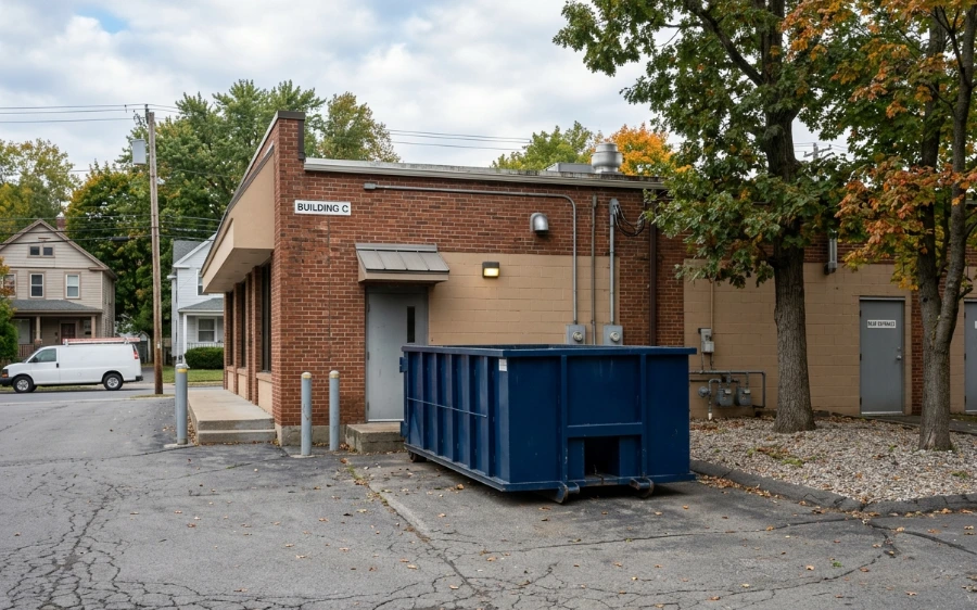 Commercial dumpster rental