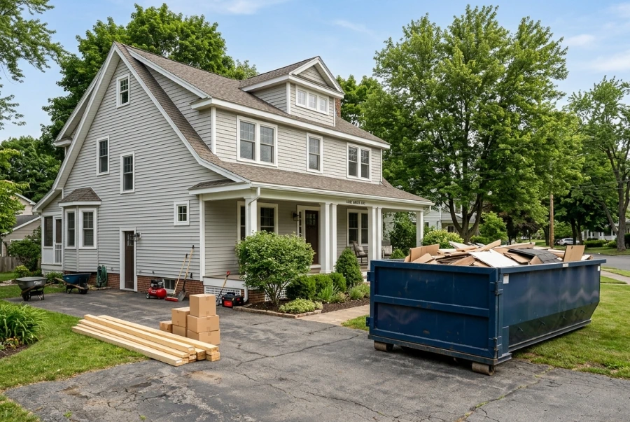 Temporary dumpster rental